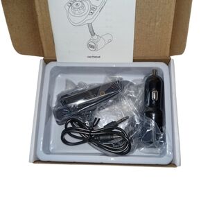 KM18 FM Transmitter Wireless New (OPENED BOX)